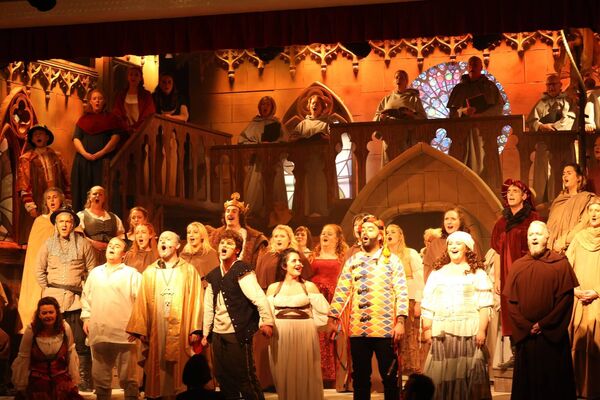 The cast of 'The Hunchback of Notre Dame' staged in 2023. Pic. Benny Morgan The cast of 'The Hunchback of Notre Dame' staged in 2023. Pic. Benny Morgan