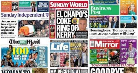 What the papers say: Sunday's front pages