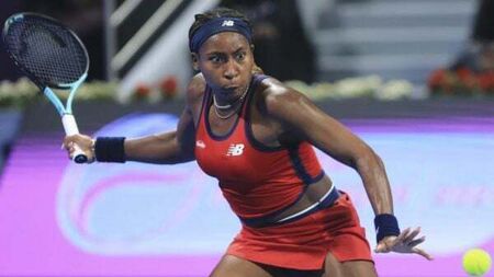 Coco Gauff suffers surprise defeat to Katerina Siniakova in Qatar