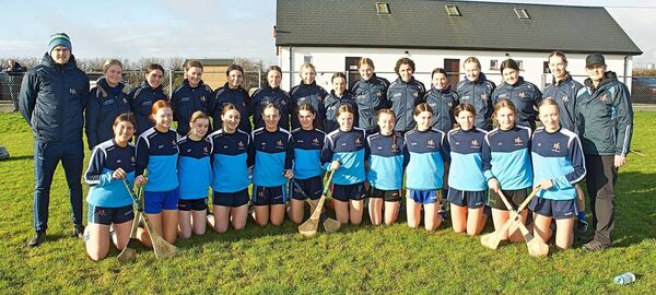 The Convent of Mercy senior camogie panel alongside their management of Martin McManus and Teresa Hession at training in Creggs on Sunday morning last ahead of Saturday's All-Ireland final against St. Mary’s, Magherafelt, in Ballyshannon. Picture: Gerard O'Loughlin The Convent of Mercy senior camogie panel alongside their management of Martin McManus and Teresa Hession at training in Creggs on Sunday morning last ahead of Saturday's All-Ireland final against St. Mary’s, Magherafelt, in Ballyshannon. Picture: Gerard O'Loughlin