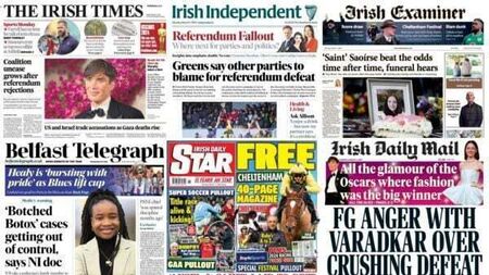 What the papers say: Monday's front pages