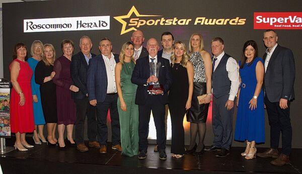 Marie McAleer's family with friends of Roscommon LGFA at the Roscommon Herald/SuperValu Sportstar of the Year Awards Marie McAleer's family with friends of Roscommon LGFA at the Roscommon Herald/SuperValu Sportstar of the Year Awards