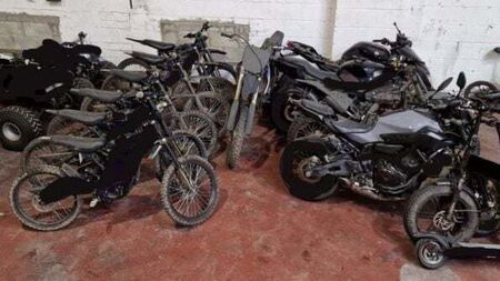 Gardaí seize e-bikes and scramblers in major west Dublin operation