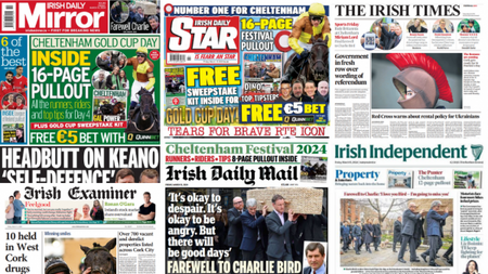 What the papers say: Friday's front pages