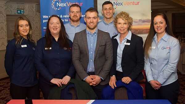 The team from NexVentur Recruitment at the inaugural Roscommon Business Networking breakfast meeting which took place at the Abbey Hotel, Roscommon last week. Pic. Gerard O’Loughlin The team from NexVentur Recruitment at the inaugural Roscommon Business Networking breakfast meeting which took place at the Abbey Hotel, Roscommon last week. Pic. Gerard O’Loughlin