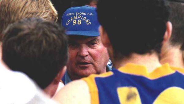 John Bligh pictured during his coaching days.