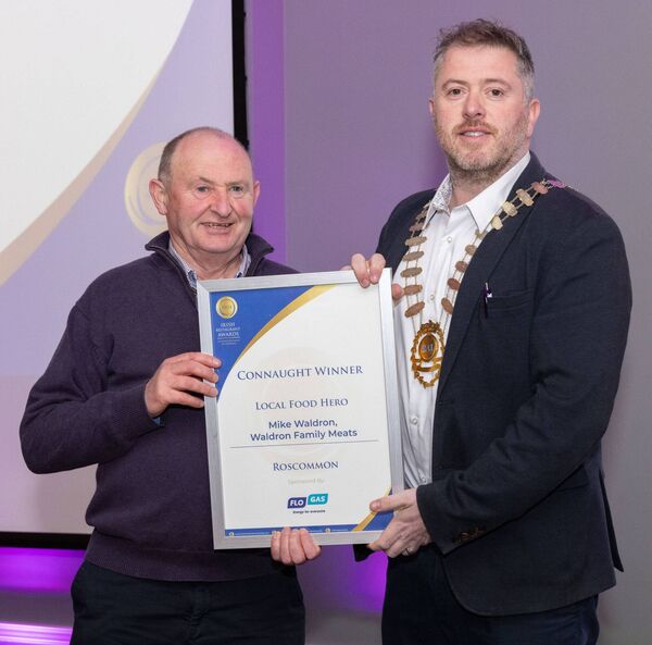 Waldron Meats won an award at the Irish Restaurant Awards Connaught Regional Finals 2024. Waldron Meats won an award at the Irish Restaurant Awards Connaught Regional Finals 2024.