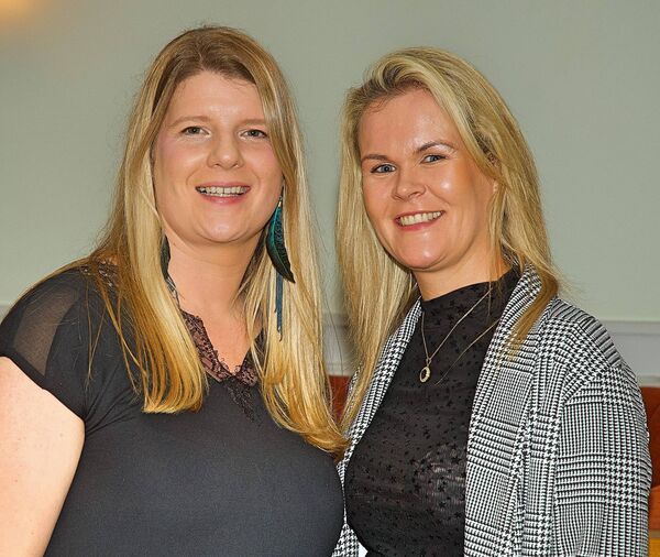 Miriam Gunn and Jackie Bance, pictured at a recent Fashion Show in the Percy French Hotel, Strokestown in aid of Clooncagh NS. Pic. Gerard O’Loughlin Miriam Gunn and Jackie Bance, pictured at a recent Fashion Show in the Percy French Hotel, Strokestown in aid of Clooncagh NS. Pic. Gerard O’Loughlin