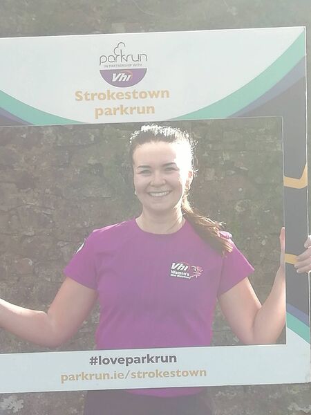 Maeve Dervin was the first lady home at Strokestown parkrun last weekend. Maeve Dervin was the first lady home at Strokestown parkrun last weekend.