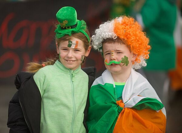 Jessica Skelly and Luke Brehon, pictured at the Lanesboro/Ballyleague St. Patrick’s Day Parade. Pic. Gerard O’Loughlin Jessica Skelly and Luke Brehon, pictured at the Lanesboro/Ballyleague St. Patrick’s Day Parade. Pic. Gerard O’Loughlin