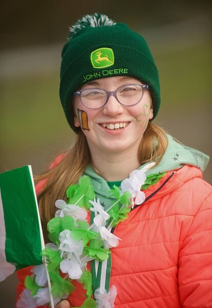 Emily-Manto-Farrell, pictured at the Lanesboro/Ballyleague St. Patrick’s Day Parade. Pic. Gerard O’Loughlin Emily-Manto-Farrell, pictured at the Lanesboro/Ballyleague St. Patrick’s Day Parade. Pic. Gerard O’Loughlin