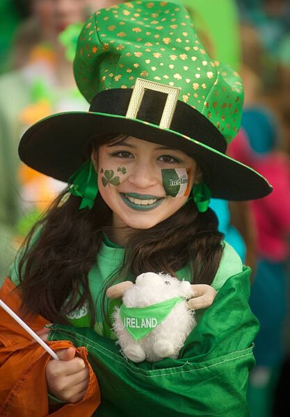 Helena Casey, pictured at the Lanesboro/Ballyleague St. Patrick’s Day Parade. Pic. Gerard O’Loughlin Helena Casey, pictured at the Lanesboro/Ballyleague St. Patrick’s Day Parade. Pic. Gerard O’Loughlin