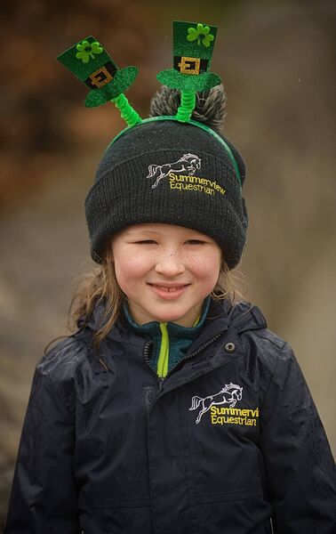Jessica Farrell at the Lecarrow St. Patrick’s Day Parade. Pic. Gerard O’Loughlin Jessica Farrell at the Lecarrow St. Patrick’s Day Parade. Pic. Gerard O’Loughlin