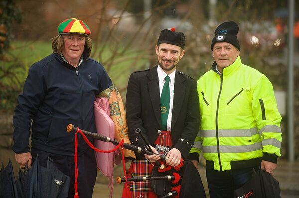Pat Shaughnessy, David McWeeney and John Carney at the Lecarrow St. Patrick’s Day Parade. Pic. Gerard O’Loughlin Pat Shaughnessy, David McWeeney and John Carney at the Lecarrow St. Patrick’s Day Parade. Pic. Gerard O’Loughlin