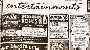 First night on the town – disco fever Easter 2000