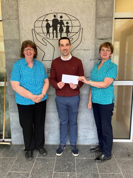 Staff at Boyle Credit Union make a cheque presentation to Michael Solan, Principal, Abbey Primary School, Boyle ahead of the national finals of the Credit Union Schools’ Quiz 2024 which will be held in the RDS, Dublin on Sunday, April 7th. Staff at Boyle Credit Union make a cheque presentation to Michael Solan, Principal, Abbey Primary School, Boyle ahead of the national finals of the Credit Union Schools’ Quiz 2024 which will be held in the RDS, Dublin on Sunday, April 7th.