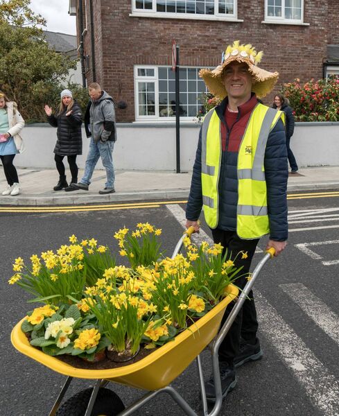 John Gaffey, chairman, Carrick Tidy Towns at the first Easter Bonnet Parade and Treasure Hunt, which was organised by Carrick Chamber. Pic. Gerry Faughnan John Gaffey, chairman, Carrick Tidy Towns at the first Easter Bonnet Parade and Treasure Hunt, which was organised by Carrick Chamber. Pic. Gerry Faughnan