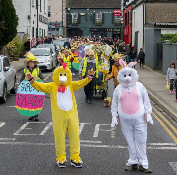 The first Easter Bonnet Parade and Treasure Hunt, which was organised by Carrick Chamber, was held in Carrick-on-Shannon on Sunday last. Pic. Gerry Faughnan The first Easter Bonnet Parade and Treasure Hunt, which was organised by Carrick Chamber, was held in Carrick-on-Shannon on Sunday last. Pic. Gerry Faughnan