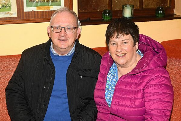 Hugh and Rhoda Brennan, pictured at a Quiz Night in Murray’s Bar, Knockcroghery, in aid of the Jack and Jill Foundation. Pic. Gerard O’Loughlin Hugh and Rhoda Brennan, pictured at a Quiz Night in Murray’s Bar, Knockcroghery, in aid of the Jack and Jill Foundation. Pic. Gerard O’Loughlin