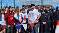 New boules court opened at County Roscommon school