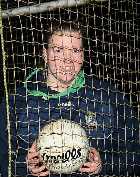 KEEPING HER NET INTACT: Goalkeeper Helena Cummins has been one of Roscommon's star performers during the team's unbeaten league run. 