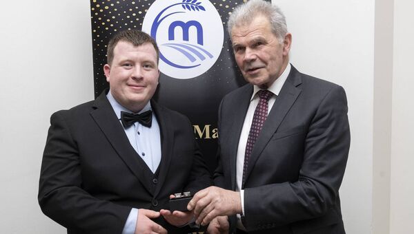 Roscommon representative John Fallon along with Micheal Pearsons from sponsor KCDFRS. 