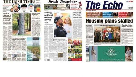 What the papers say: Thursday's front pages