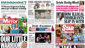 What the papers say: Wednesday's front pages