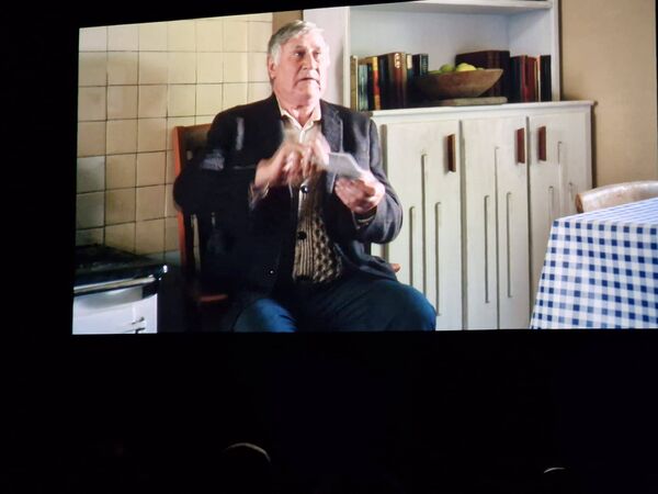Philp Dolan appearing in the film 'That they may face the Rising Sun'.