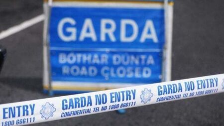 Motorcyclist (60s) dies in single vehicle collision in Cork