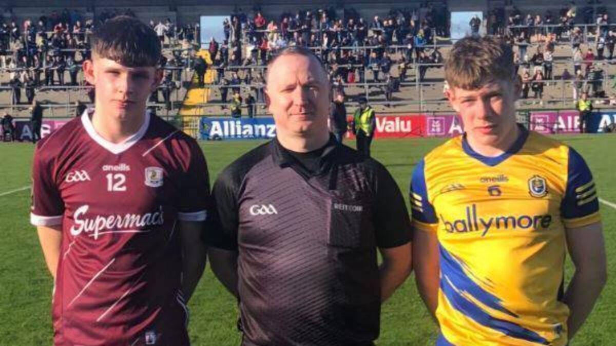 Local school provides both captains for Connacht minor football game