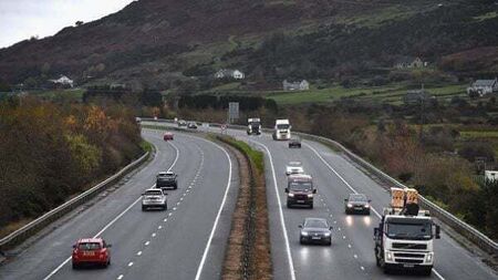 Robber who rammed Garda cars while on wrong side of motorway has jail time trebled