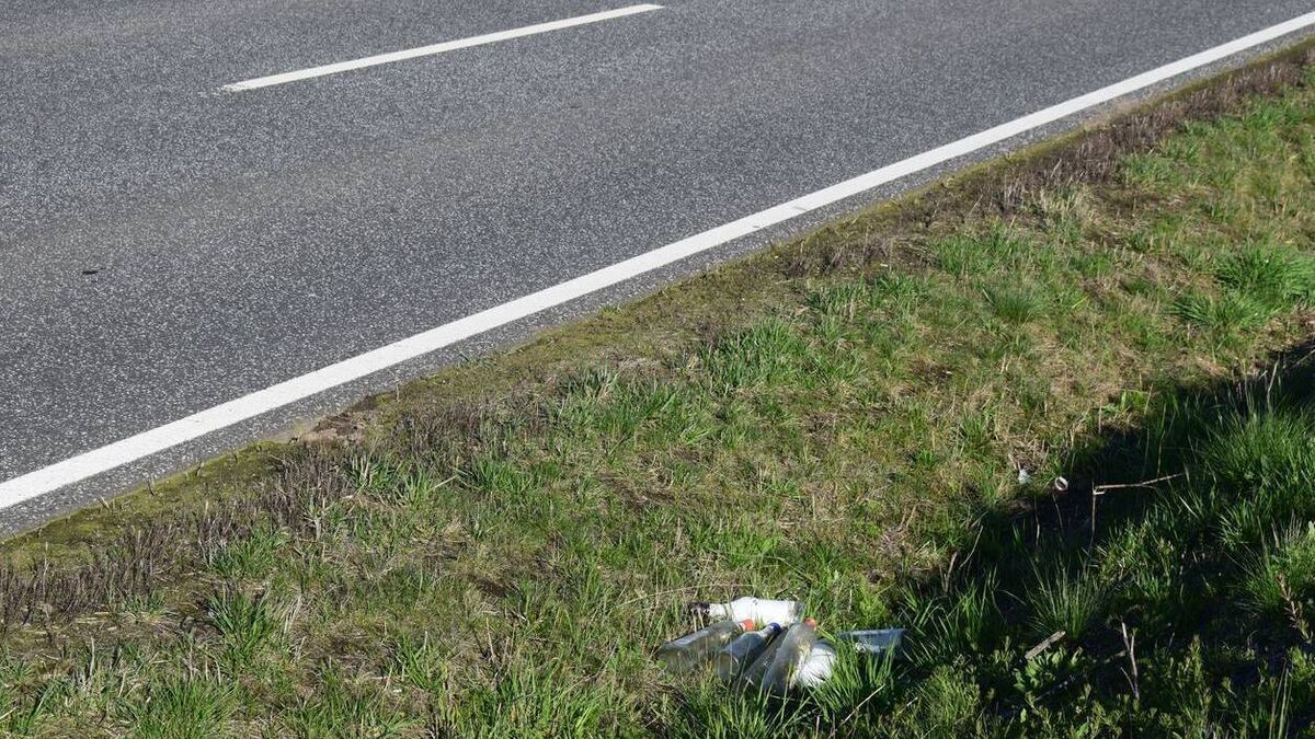 Concern that littering on N5 could cause major accident