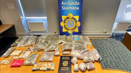 Three people arrested after €692,000 of drugs seized in Dublin