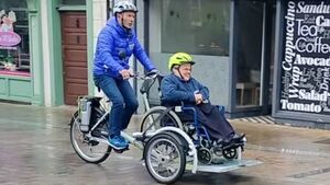 Trishaw bike offers ‘great outdoors’ experience for people with impaired mobility