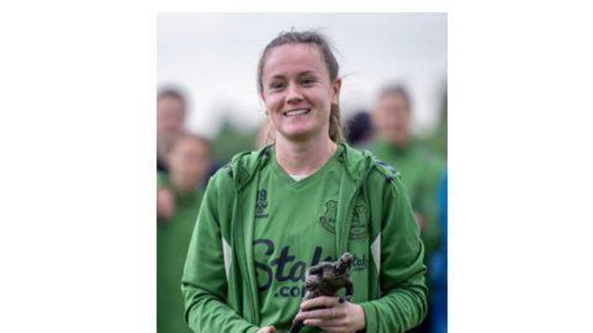 Roscommon woman wins Everton Young Player of the Year award