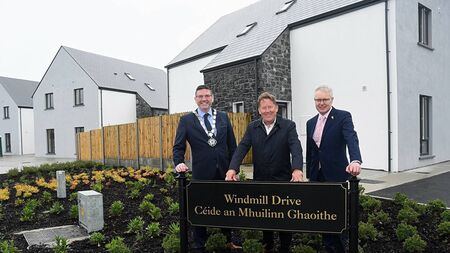 Three new County Roscommon housing projects provide 49 social homes