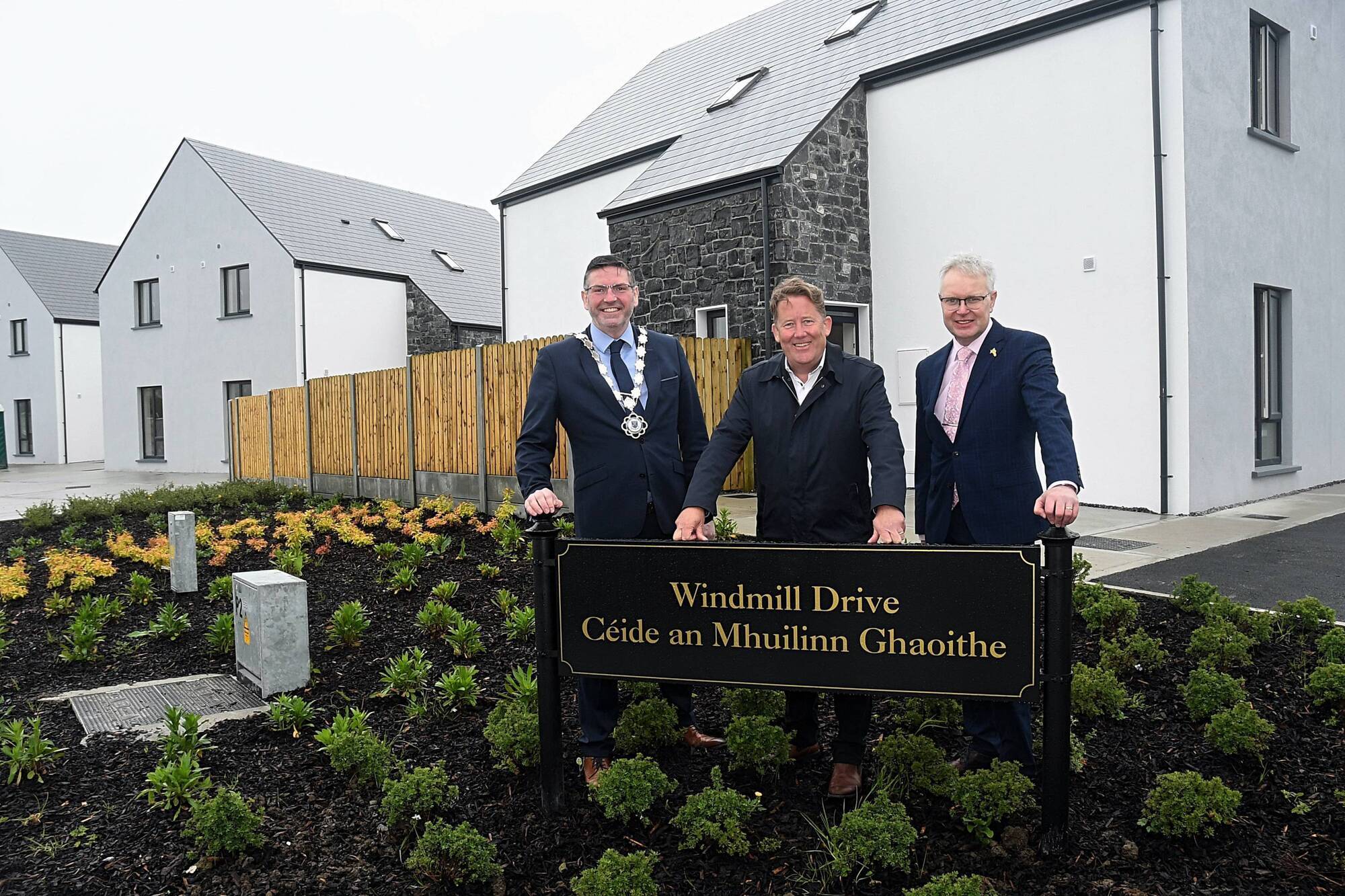 Three new County housing projects provide 49 social homes