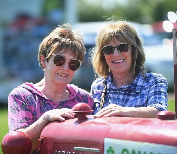 Anne Battle and Dympna Lambert, Ballintubber, pictured at the Roscommon Ploughing Championships in Ballinaheglish. Pic. Gerard O’Loughlin Anne Battle and Dympna Lambert, Ballintubber, pictured at the Roscommon Ploughing Championships in Ballinaheglish. Pic. Gerard O’Loughlin