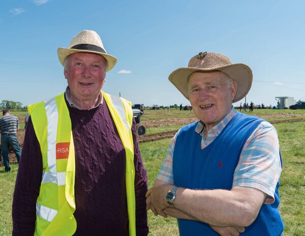 John Kearney from Rushfield and Denis Smyth from Ballintubber were at the Roscommon Ploughing Championships in Ballinaheglish. Pic. Gerry Faughnan John Kearney from Rushfield and Denis Smyth from Ballintubber were at the Roscommon Ploughing Championships in Ballinaheglish. Pic. Gerry Faughnan
