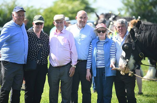 James and Eleanor Coffey, Liam Beirne, Aidan Naughton, Bridie Fitzmaurice and Michael McLynn, pictured at the Roscommon Ploughing Championships in Ballinaheglish. Pic. Gerard O’Loughlin James and Eleanor Coffey, Liam Beirne, Aidan Naughton, Bridie Fitzmaurice and Michael McLynn, pictured at the Roscommon Ploughing Championships in Ballinaheglish. Pic. Gerard O’Loughlin