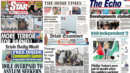 What the papers say: Wednesday's front pages