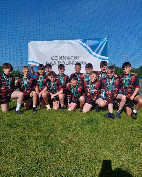 Elphin GAA underage rounders team made their first debut taking to Breaffy GAA grounds for their first U-14 Connacht Provincial on Saturday. The boys beat two teams to make it to the Connaught final and faced Kilmore in the final losing out by 1 run. Elphin battled to the bitter end showing excellent fielding and batting skills. Well done to this fantastic team who have now qualified for the All-Ireland finals. Elphin GAA underage rounders team made their first debut taking to Breaffy GAA grounds for their first U-14 Connacht Provincial on Saturday. The boys beat two teams to make it to the Connaught final and faced Kilmore in the final losing out by 1 run. Elphin battled to the bitter end showing excellent fielding and batting skills. Well done to this fantastic team who have now qualified for the All-Ireland finals.