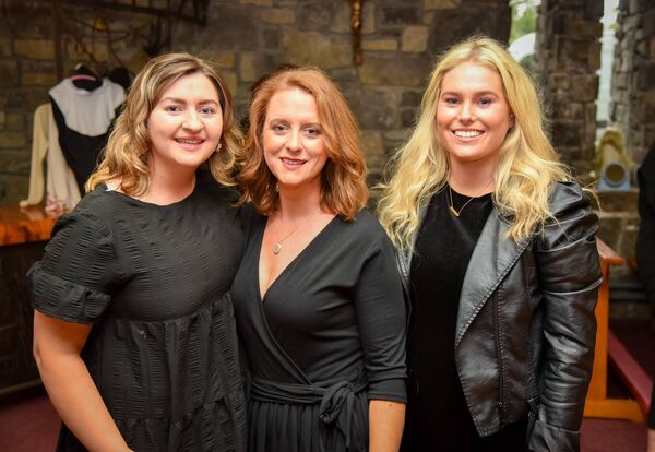 Niamh O’Connor, Fiona Drury and Janet Feeney pictured before performing at Boyle Musical Society’s ruby anniversary concert at St. Joseph’s Church Boyle on Sunday night last. Pic. Enda Regan Niamh O’Connor, Fiona Drury and Janet Feeney pictured before performing at Boyle Musical Society’s ruby anniversary concert at St. Joseph’s Church Boyle on Sunday night last. Pic. Enda Regan