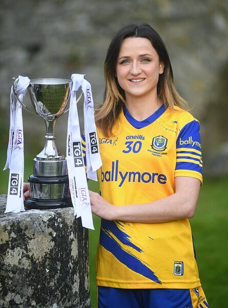 Roscommon captain Niamh Feeney will lead her team out for the opening round of the intermediate ladies' football championship against Wexford on Sunday. Picture: Gerard O'Loughlin