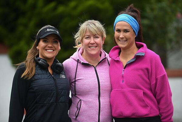 Sarah Corrigan, Alva Whelan and Ann Marie Casserly, pictured at the recent Athlone 10-mile run at Clonown. Pic. Gerard O’Loughlin Sarah Corrigan, Alva Whelan and Ann Marie Casserly, pictured at the recent Athlone 10-mile run at Clonown. Pic. Gerard O’Loughlin