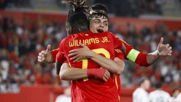 Northern Ireland thrashed by Spain despite taking early lead