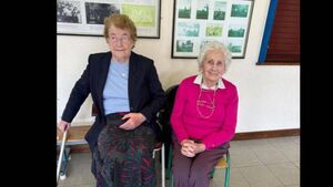 Bab (96) and Kathleen (92) didn’t miss their chance to vote last Friday