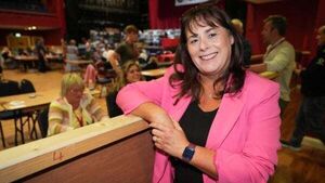 Sinn Féin’s Michelle Gildernew strikes more positive tone over election chances Sinn Féin’s Michelle Gildernew strikes more positive tone over election chances