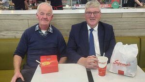 Roscommon businessman discusses tactics with Supermacs owner